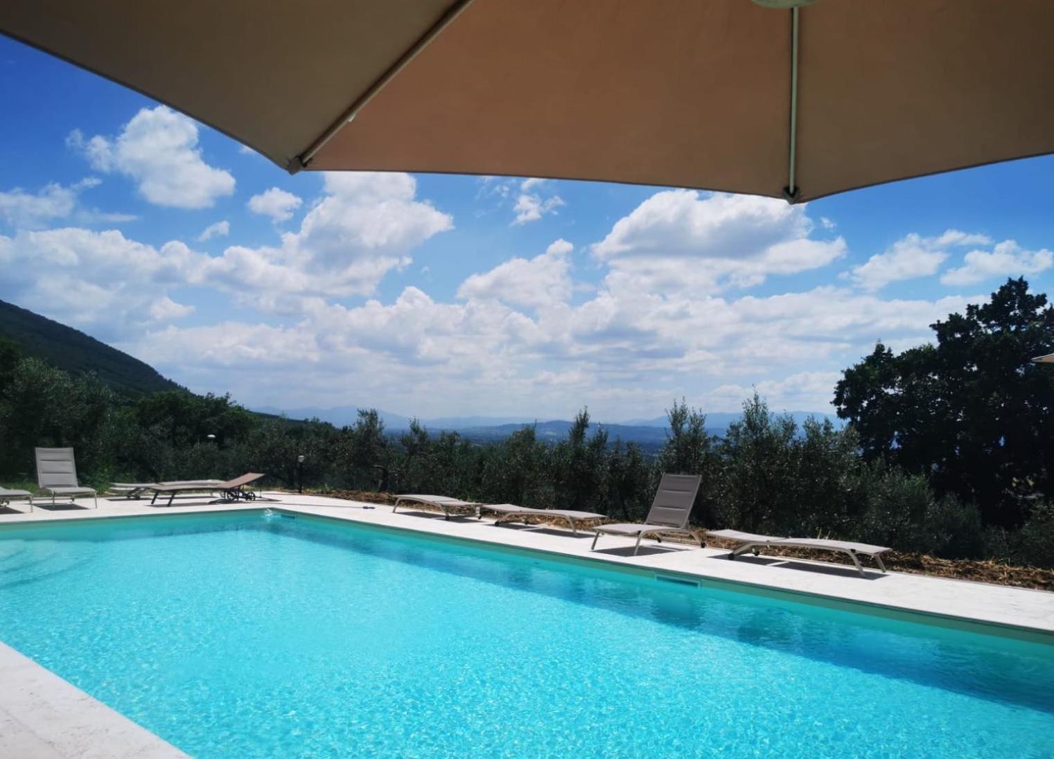Agriturismo Villa Val D'Olivi Capodacqua  Eksteriør bilde